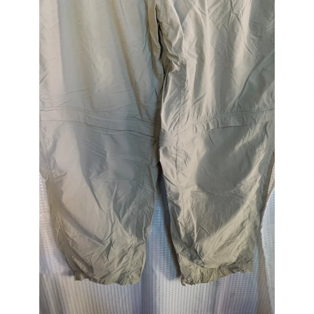 ExOfficio Insect Shield Convertible Hiking Pants Mens‎ 40x30 Khaki Tan Zip Off